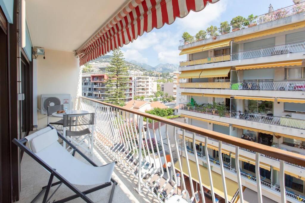 La Perle 2 P Terrasse Vue Mer 1Min Plage Clim Roquebrune-Cap-Martin Exterior photo